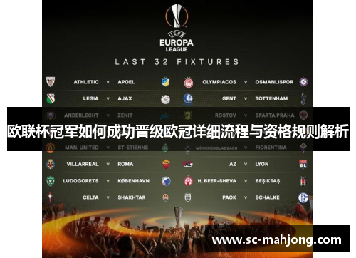 欧联杯冠军如何成功晋级欧冠详细流程与资格规则解析 欧联杯冠军如何成功晋级欧冠详细流程与资格规则解析