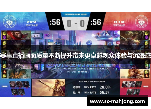 赛事直播画面质量不断提升带来更卓越观众体验与沉浸感 赛事直播画面质量不断提升带来更卓越观众体验与沉浸感