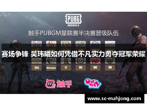 赛场争锋 吴玮曦如何凭借不凡实力勇夺冠军荣耀
